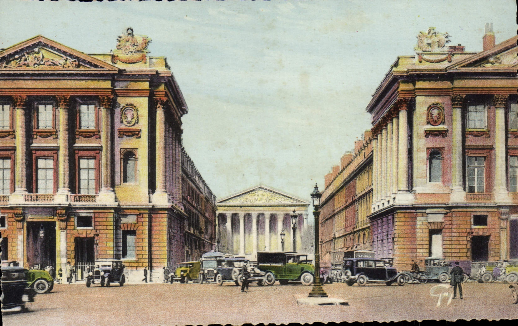 VINTAGE POSTCARD Paris And Its Wonders Church of the Madeleine