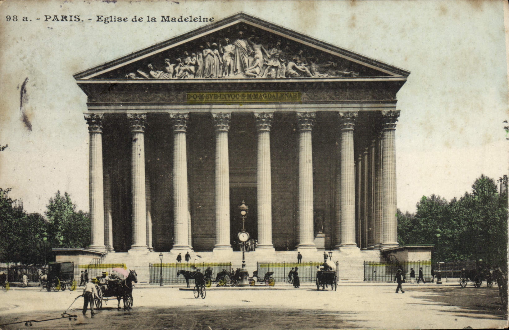 CPA Paris Eglise de la Madeleine
