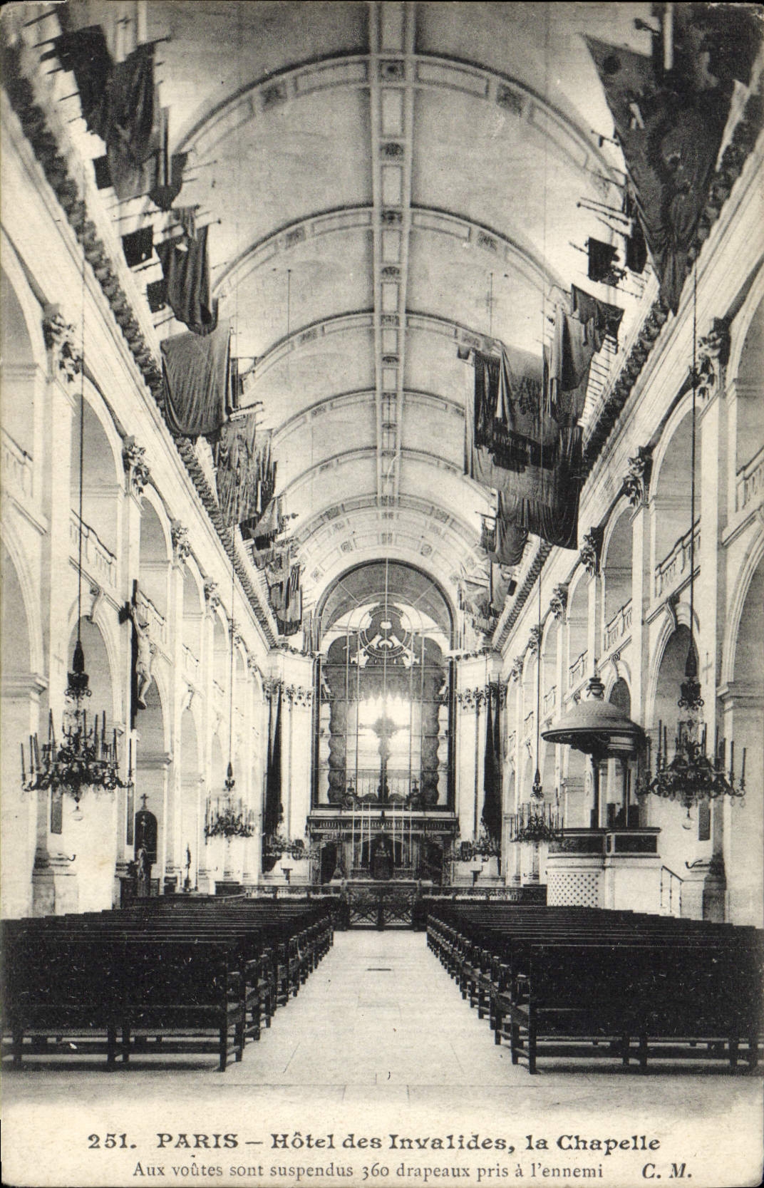 CPA Paris Hotel des Invalides la Chapelle