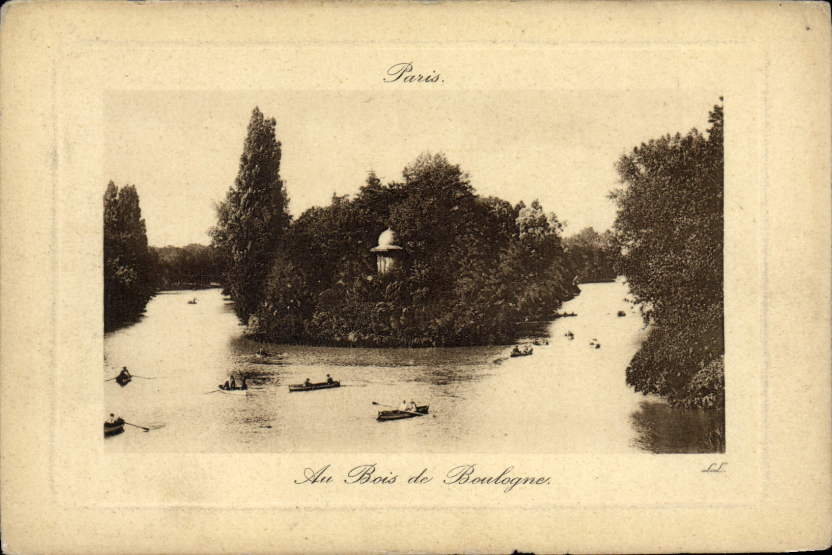 CPA Paris Le Bois de Boulogne