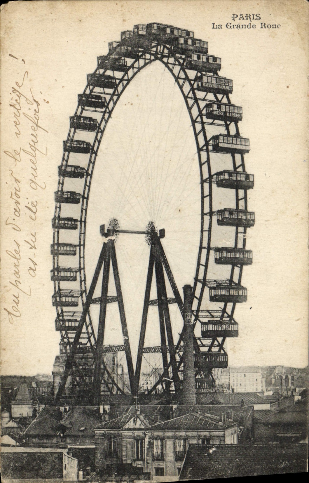 CPA Paris La Grande Rour