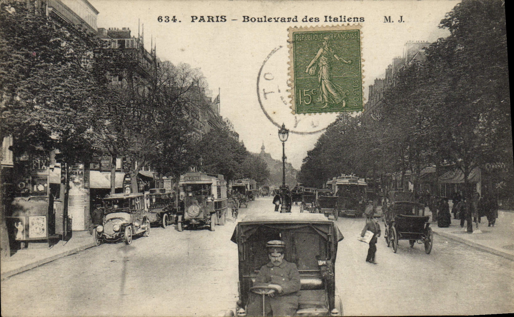 CPA Paris Boulevard des Italiens