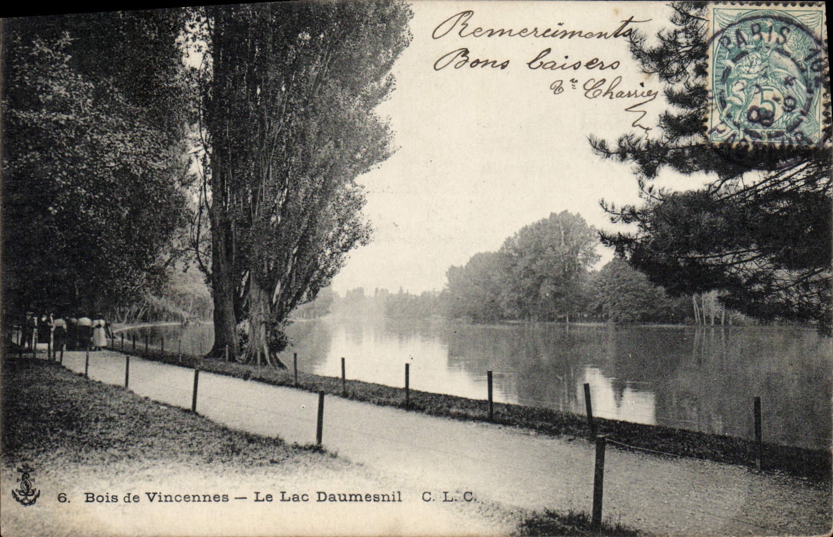 CPA Paris Bois de Vincennes La Lac Daumesnil