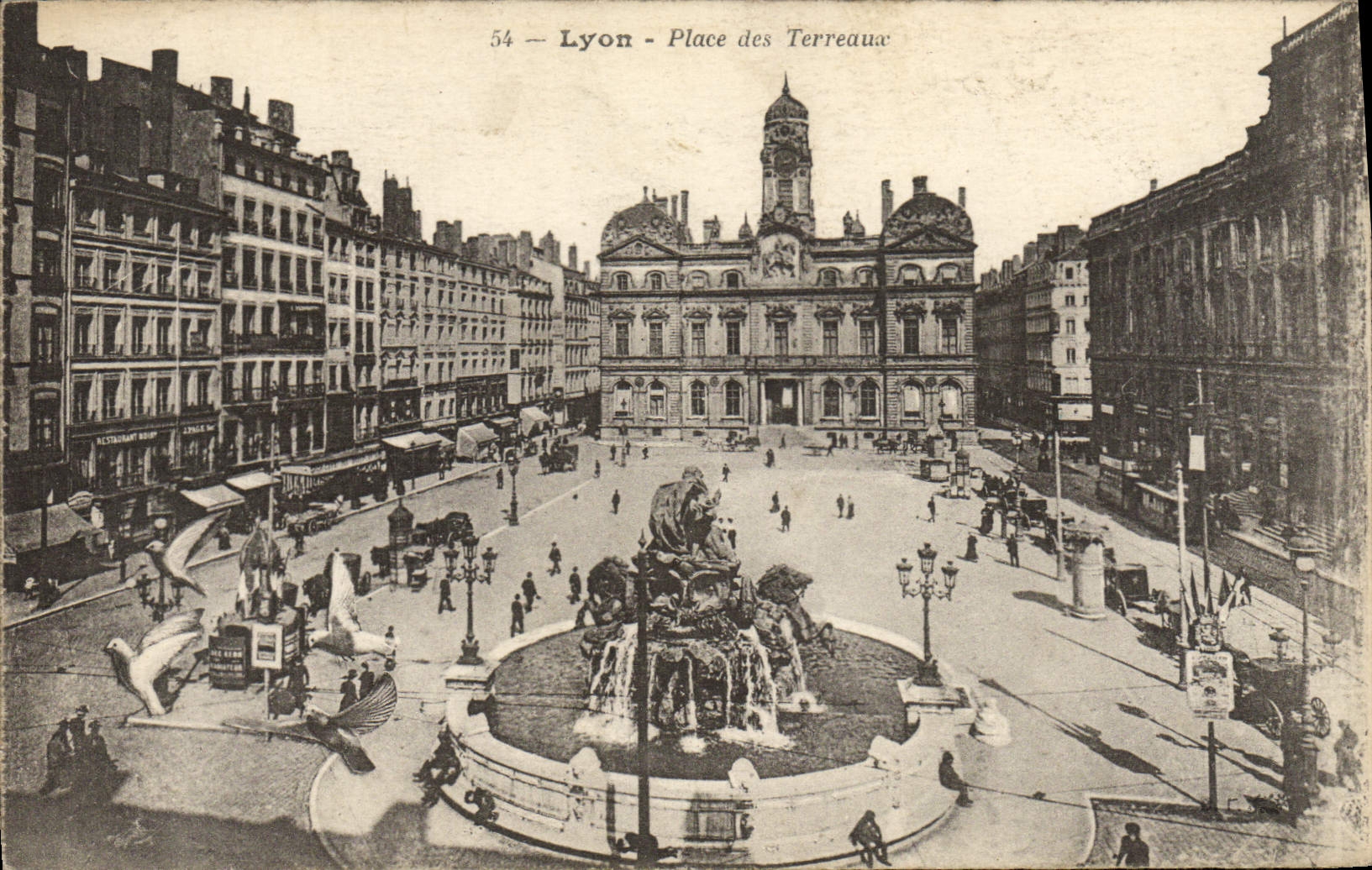 CPA Lyon Place des Terreaux