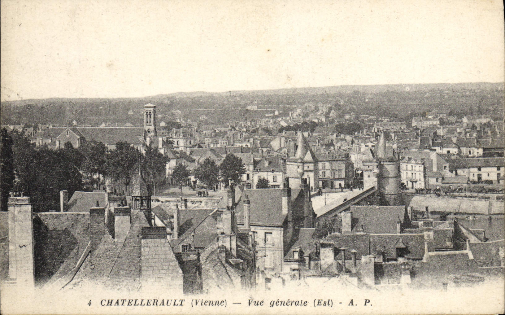 CPA Chatellerault Vue Generale