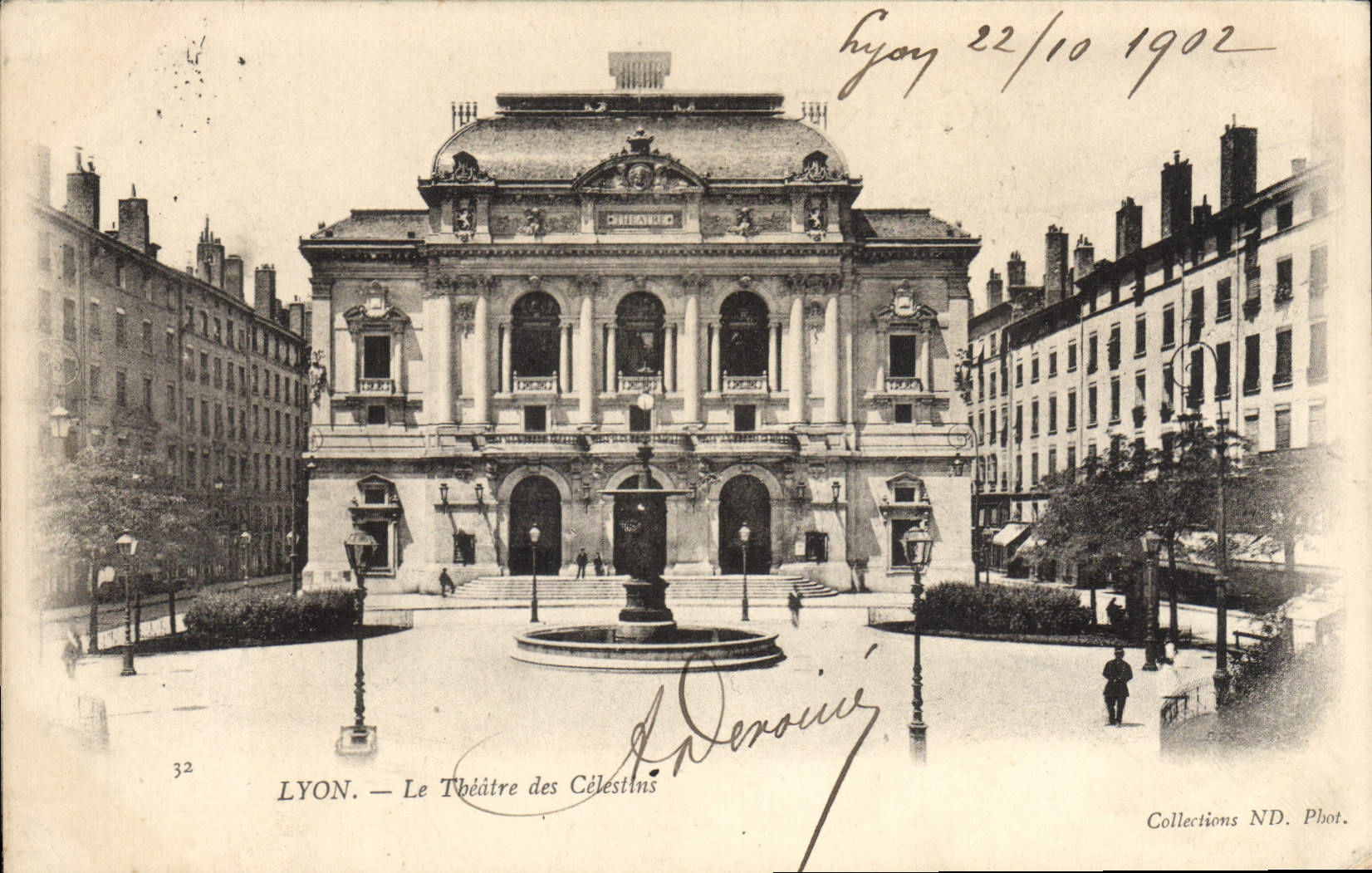 CPA Lyon Le Theatre des Celestins