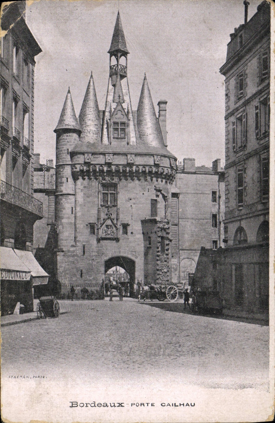 CPA Bordeaux Porte Cailhau