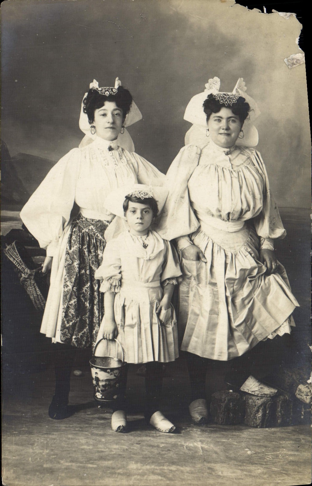 Real photo Sablaises Sables d'Olonne Women