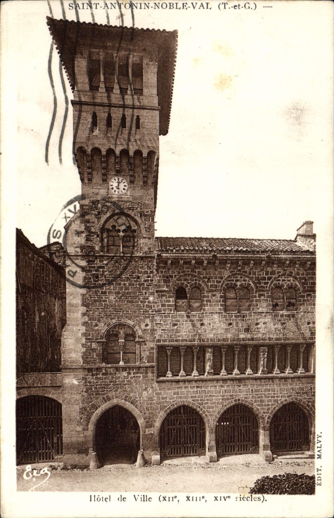 CPA Saint Antonin Noble Val Hotel de Ville