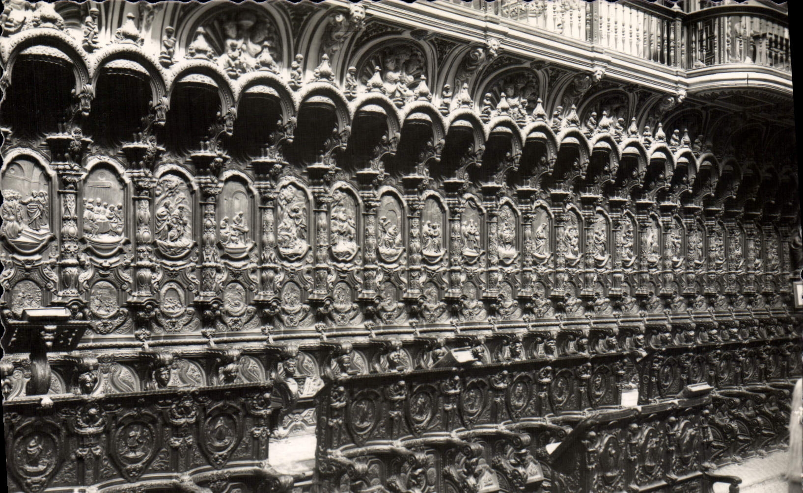 CPM Cordoba Mosque Cathedral Detall of the Choir Stalls