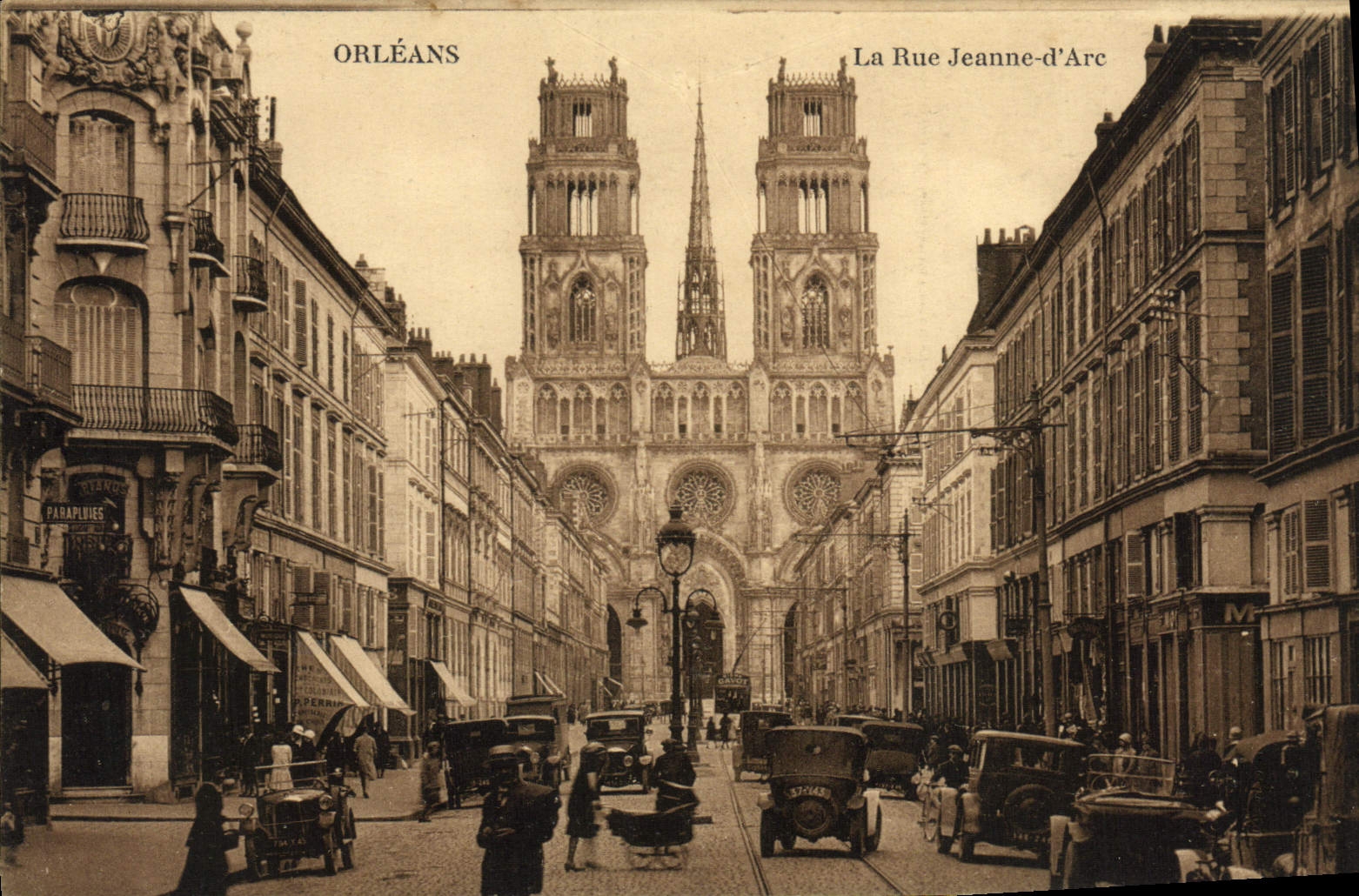 CPA Orleans La Rue Jeanne D'Arc