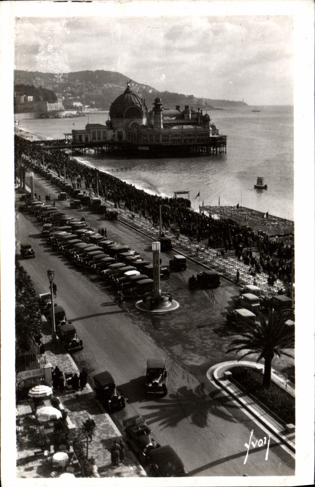 CPM Nice Promenade Des Anglais et le casino de la jetee