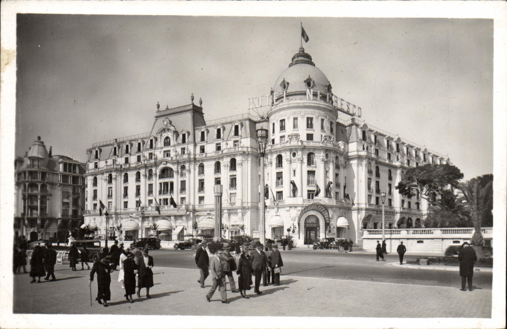 MODERN CARD Hotel Negresco Walk Of the Nice English