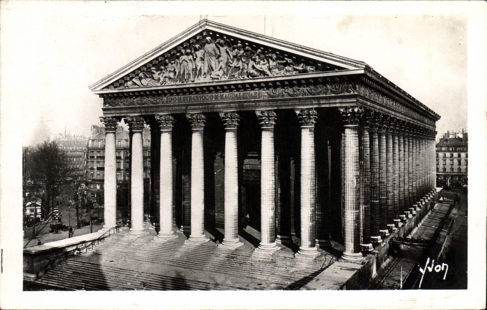 CPM Paris En Flanant Eglise De La Madeleine
