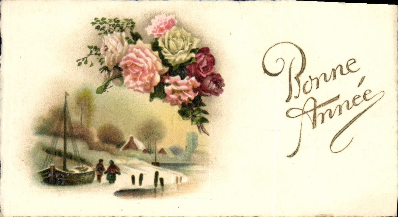 CPA Fantaisie Bonne Annee