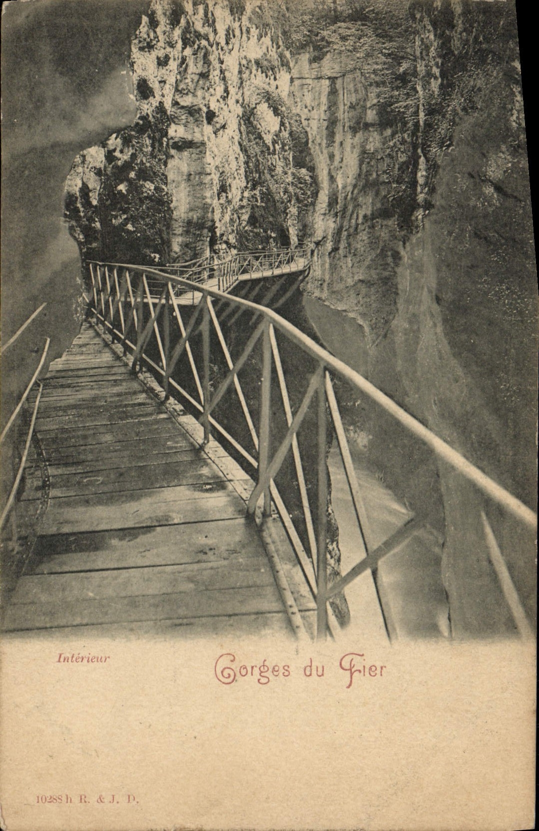 CPA Gorges Du Fier