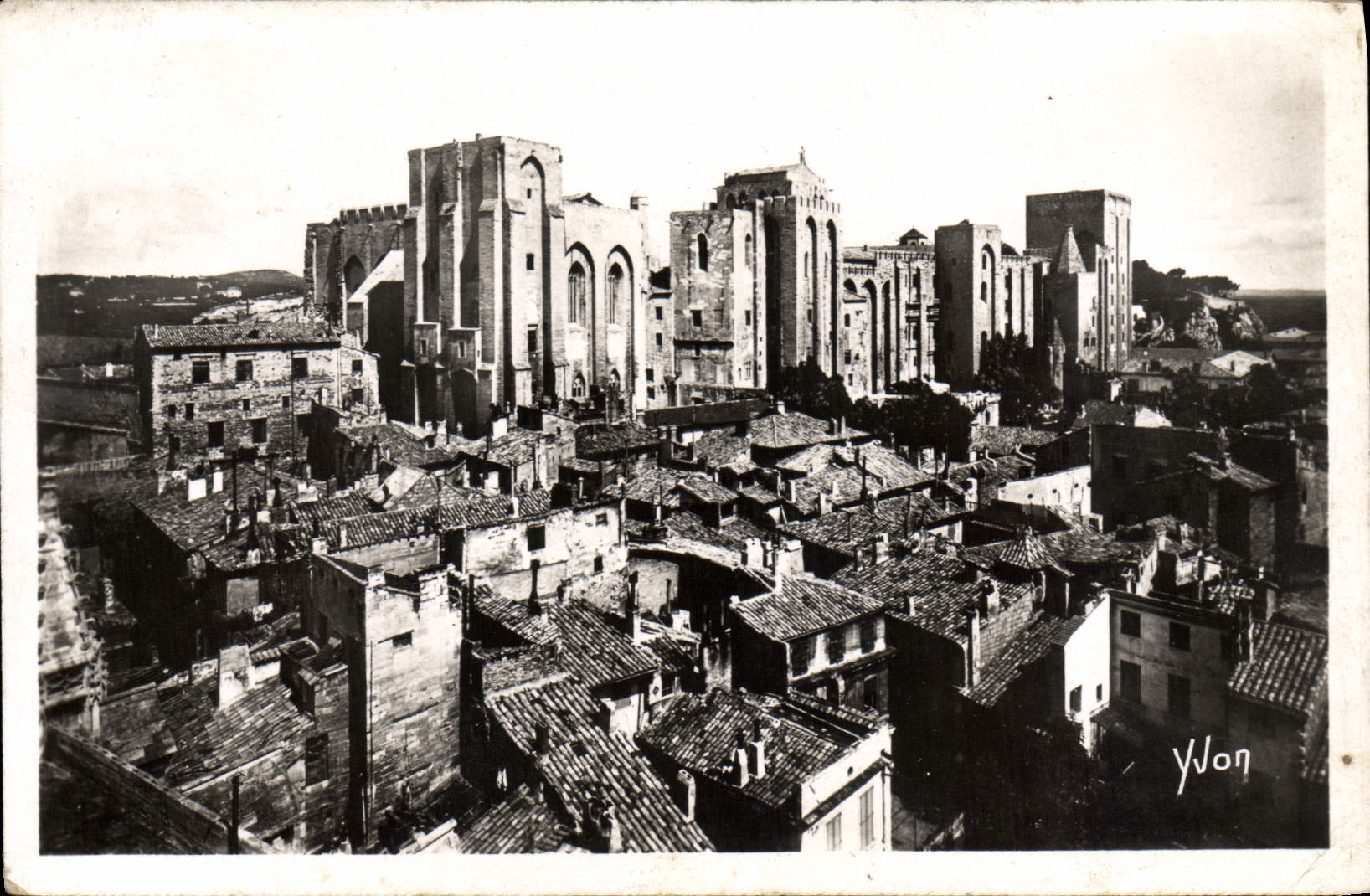 POSTAL MODERNA Avignon suave Francia el paladar de los papas