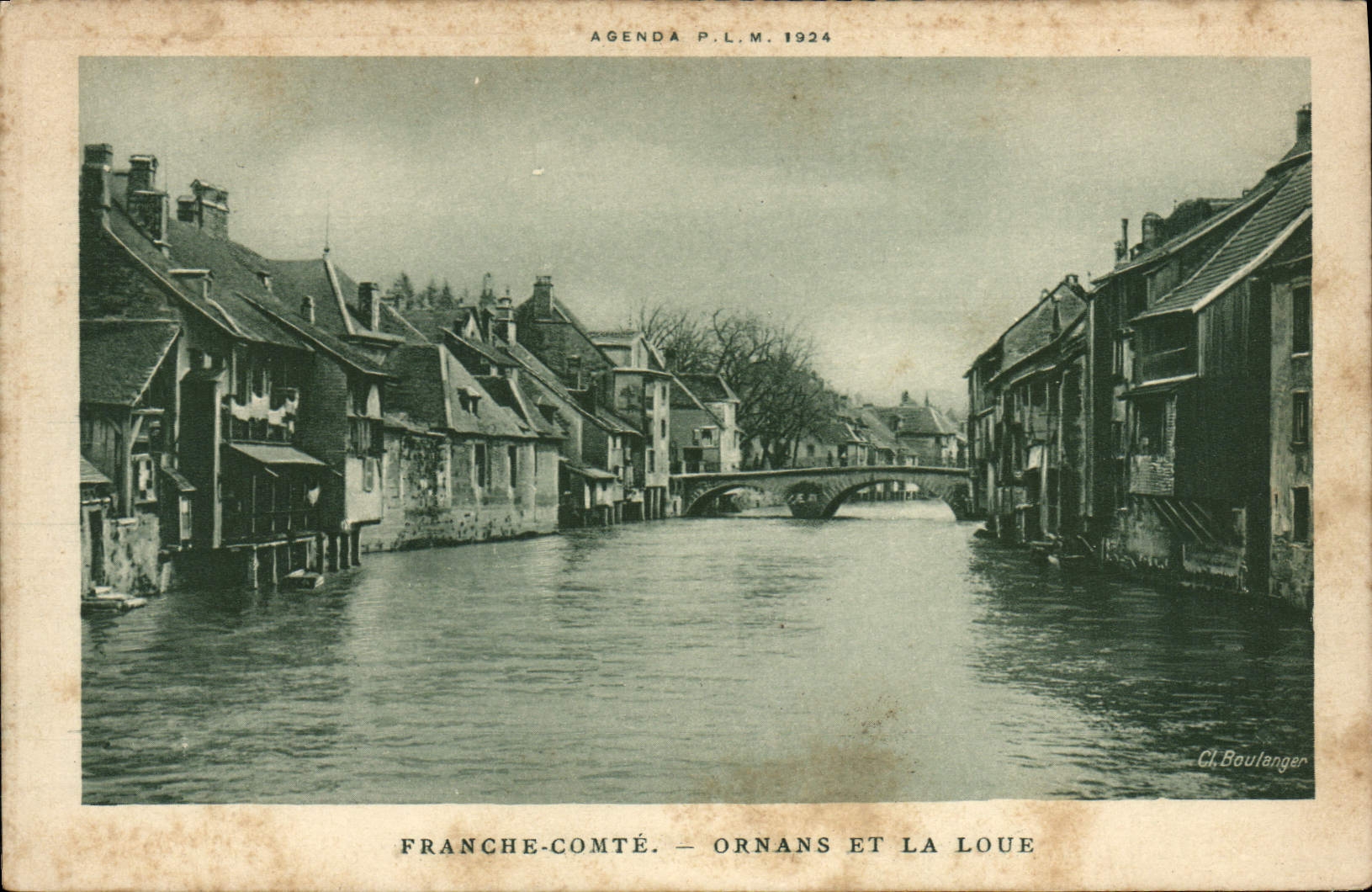 VINTAGE POSTCARD Frank Count Ornans And Rents It