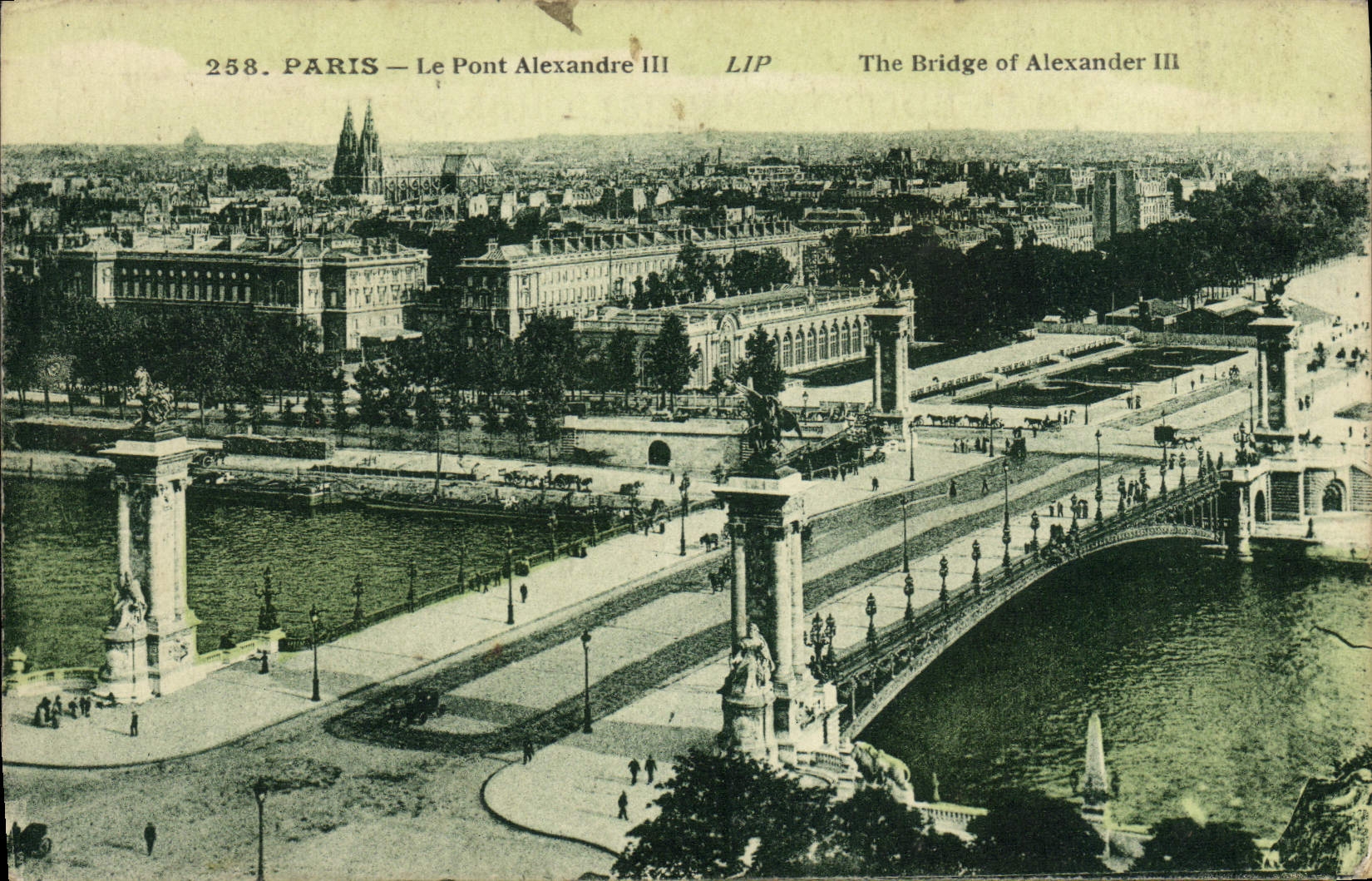 CPA Paris Le Pont Alexandre III