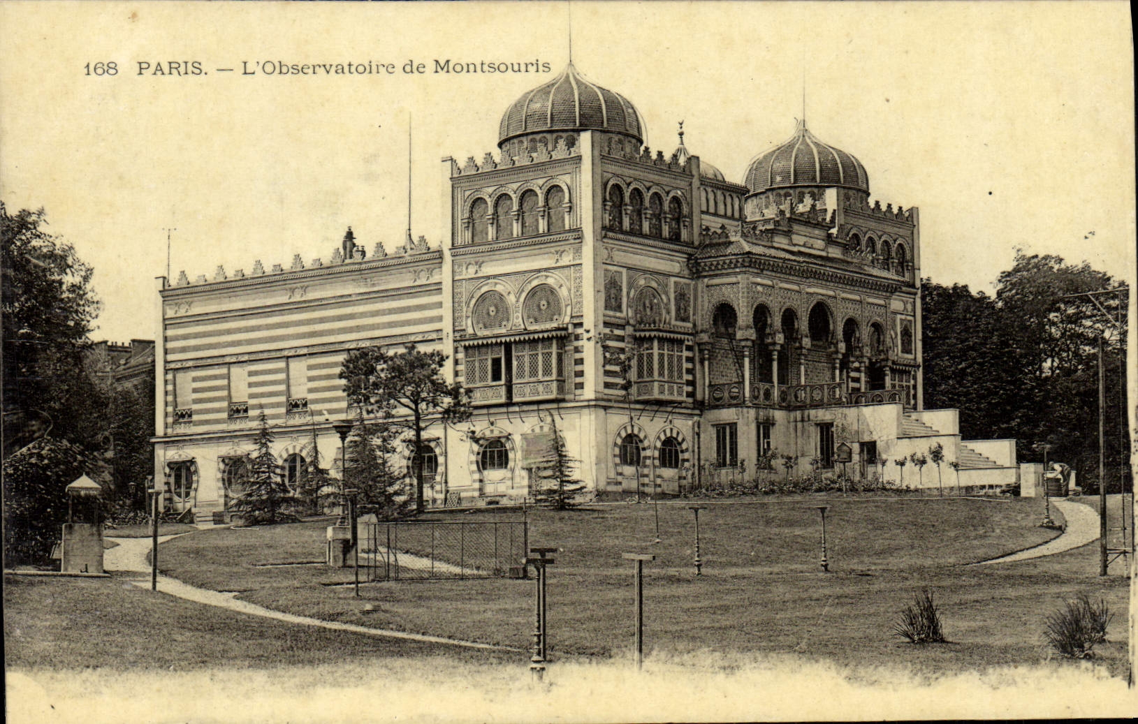 CPA Paris L'Observatoire De Montsouris