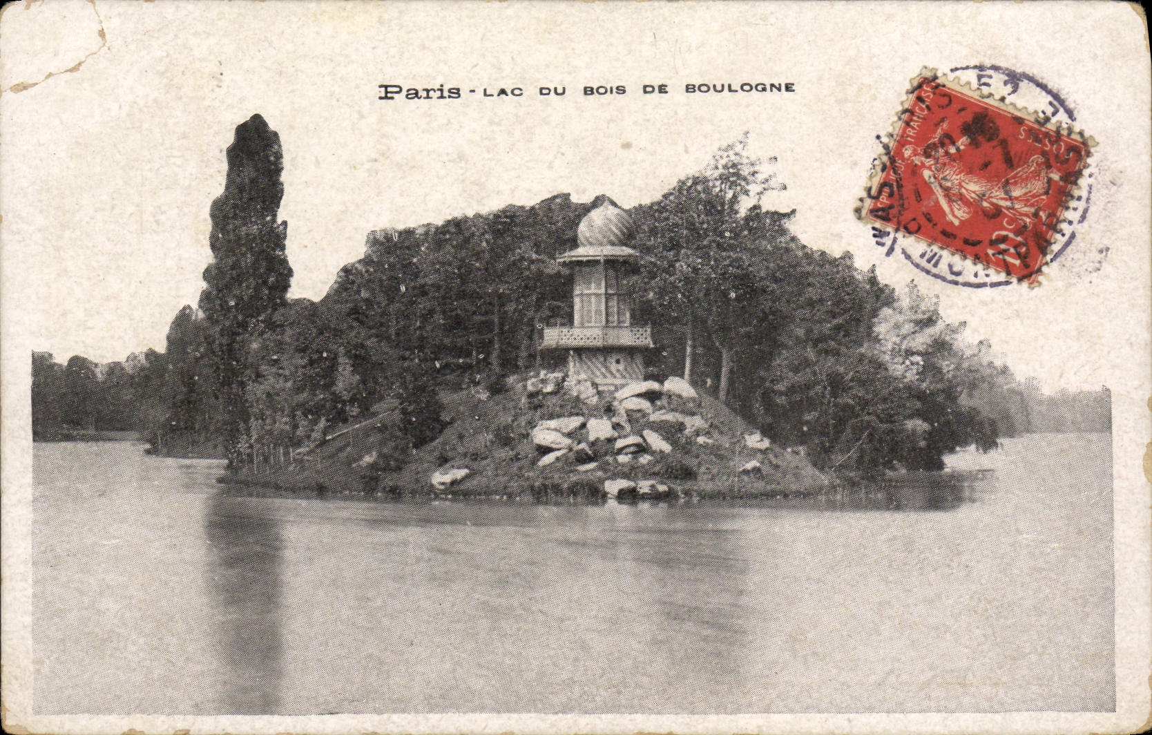 CPA Paris Lac Du Bois De Boulogne
