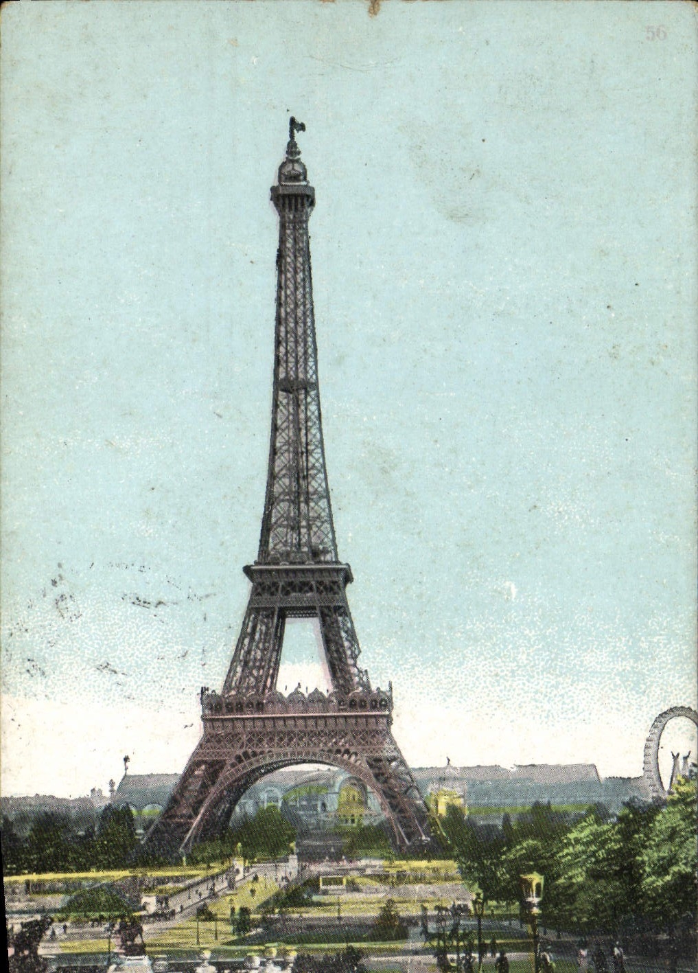 CPA Paris Tour Eiffel