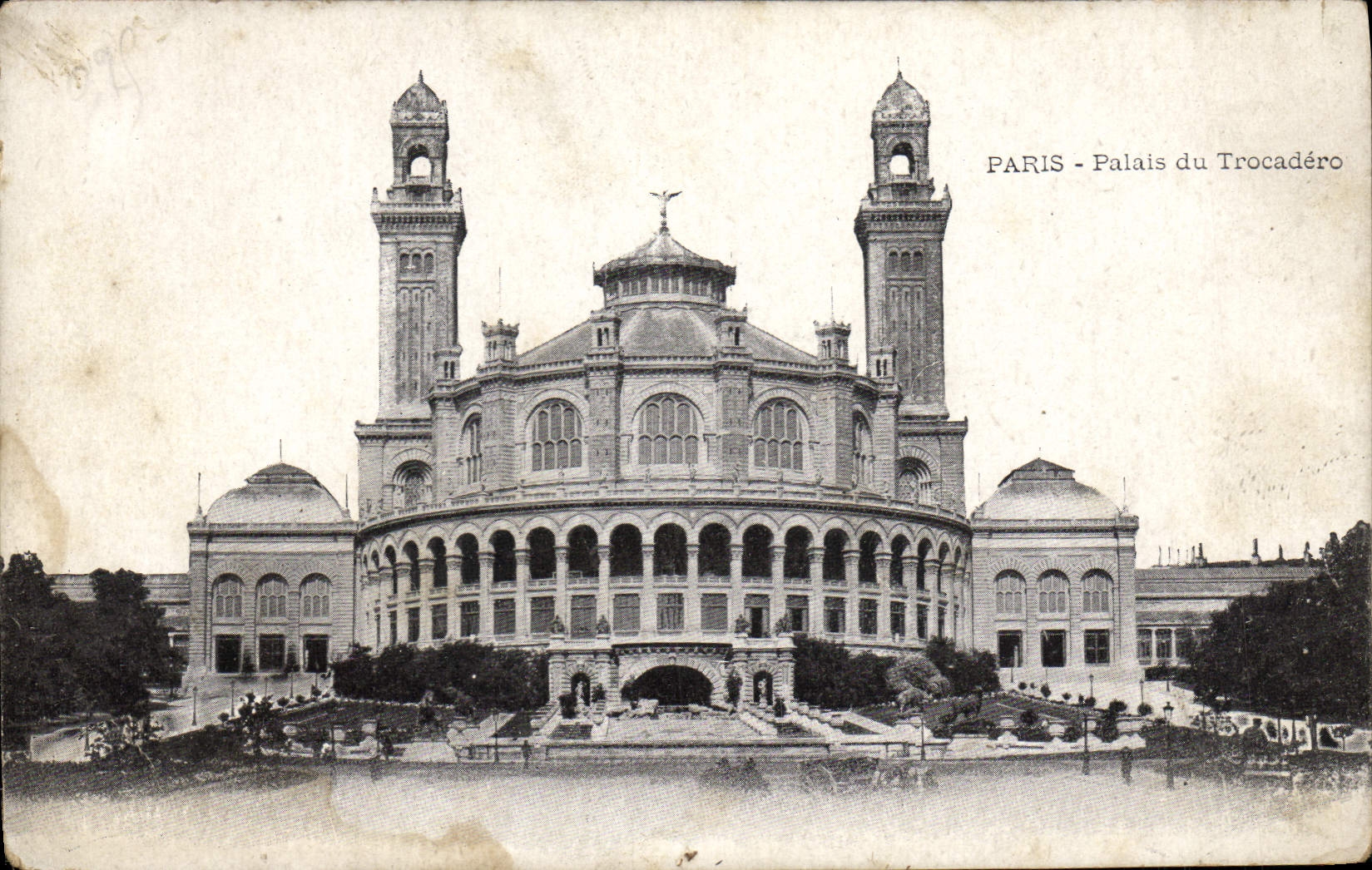 CPA Paris Palais Du Trocadero