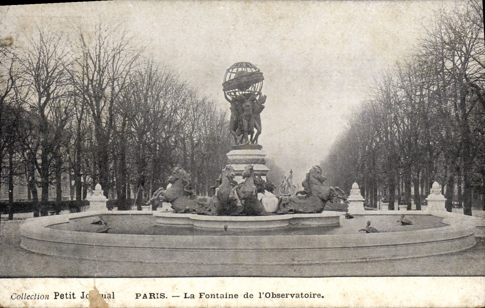 CPA Paris La Fontaine De I'Observatoire