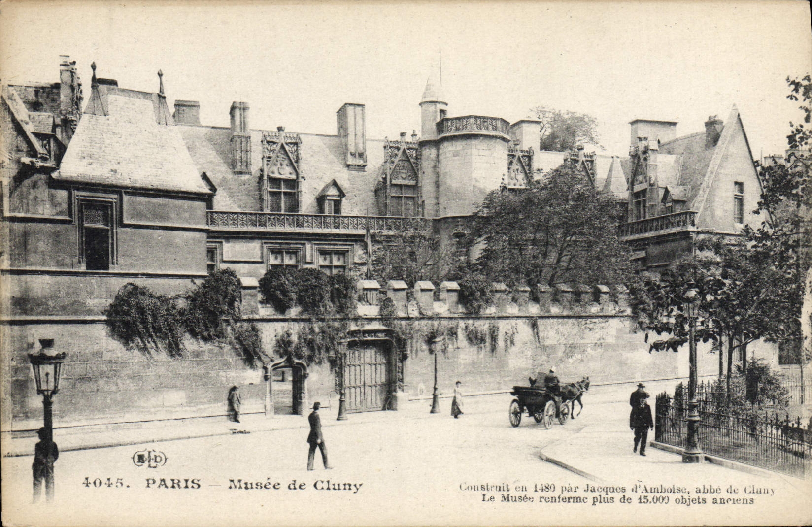 CPA Paris Musee De Cluny