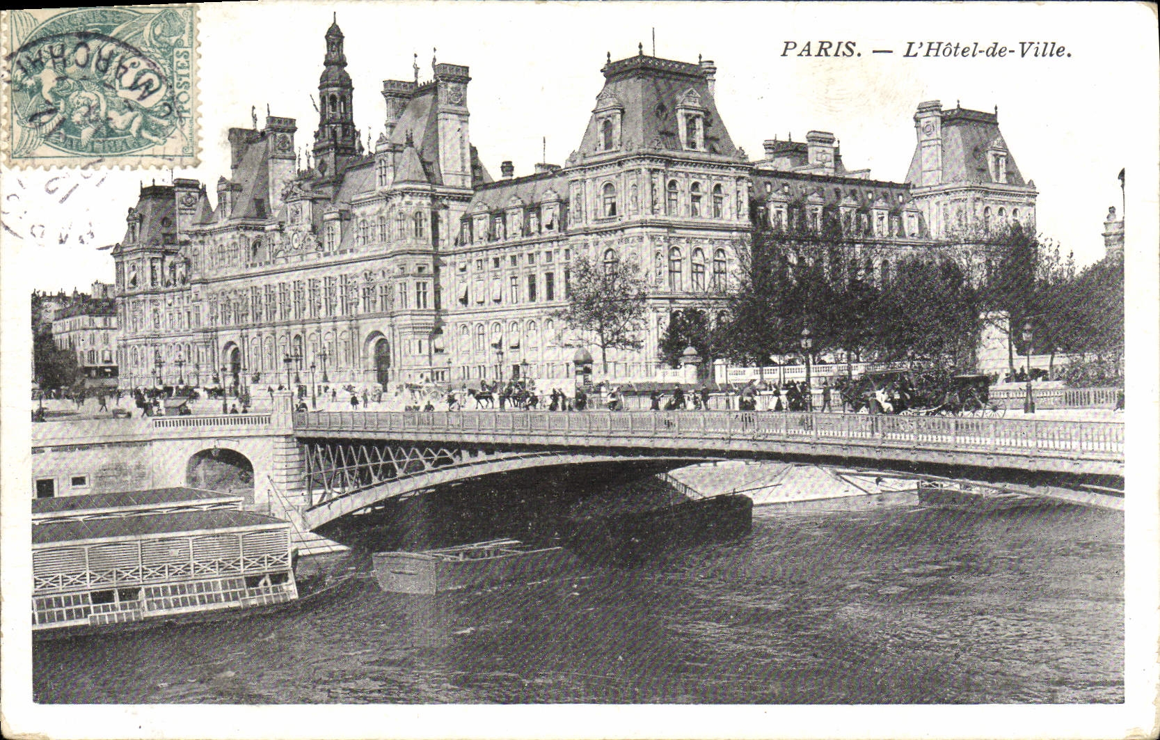 CPA Paris L'Hotel De Ville