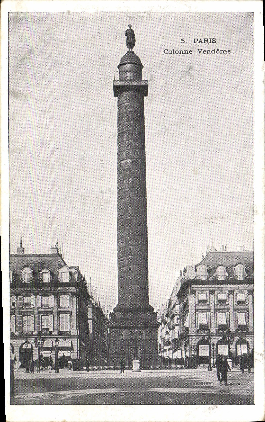 CPA Paris Colonne Vendome