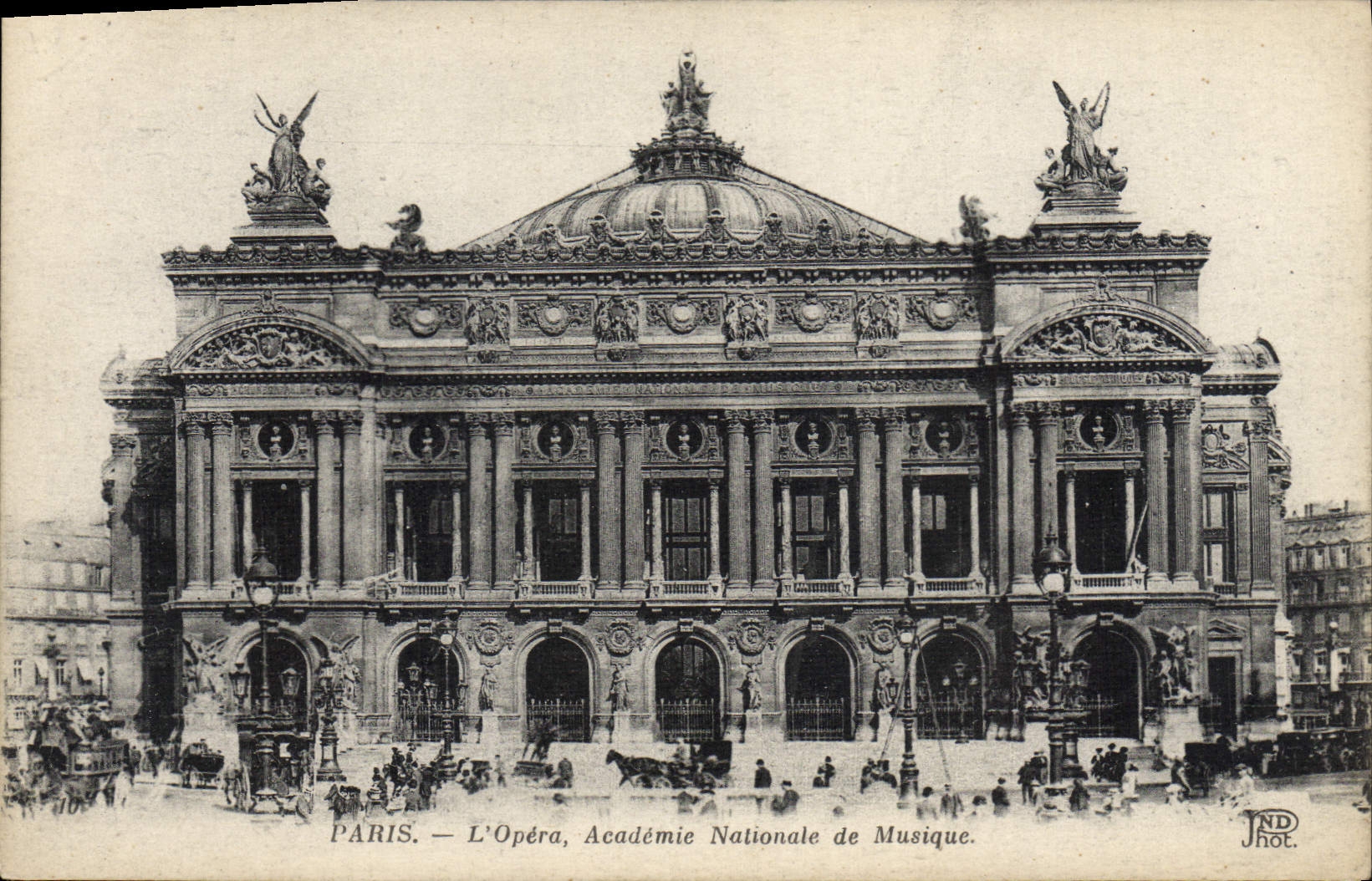 CPA Paris L'Opera Academie Nationale De Musique