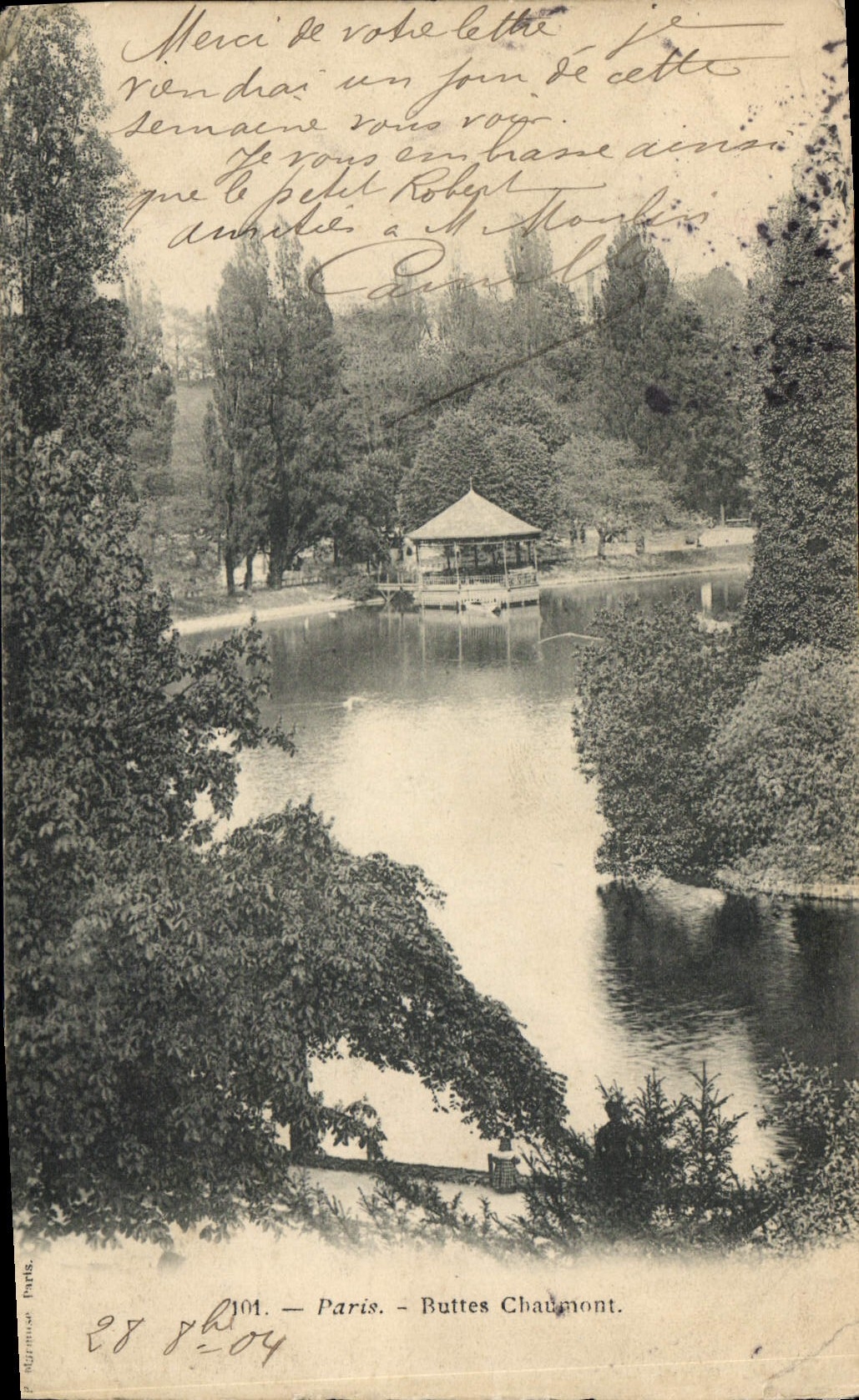 CPA Paris Buttes Chuumont