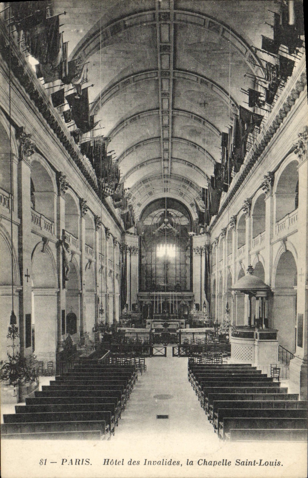 CPA Paris Hotel des Invalides La Chapelle Saint Louis