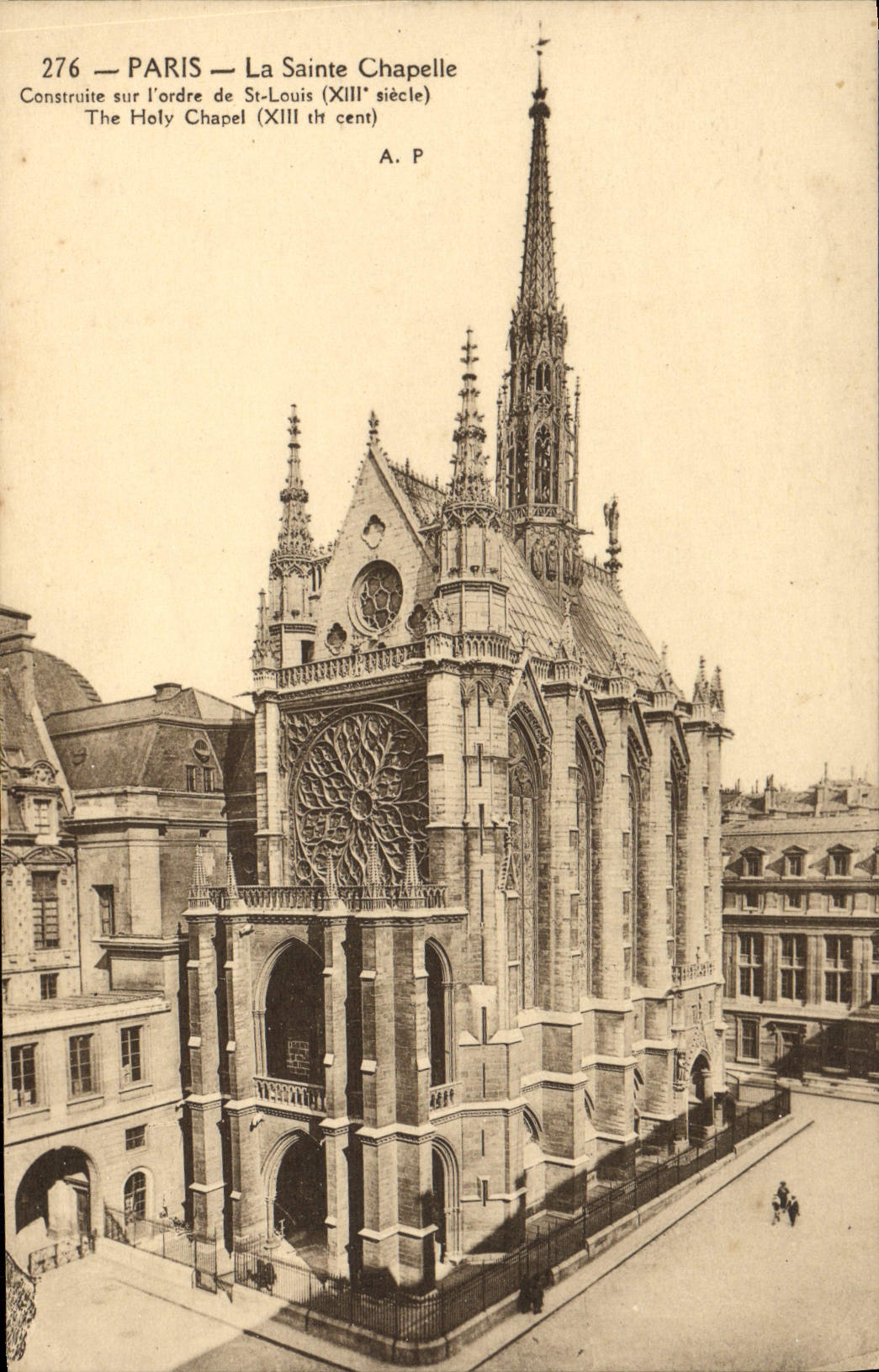 CPA Paris La Sainte Chapelle