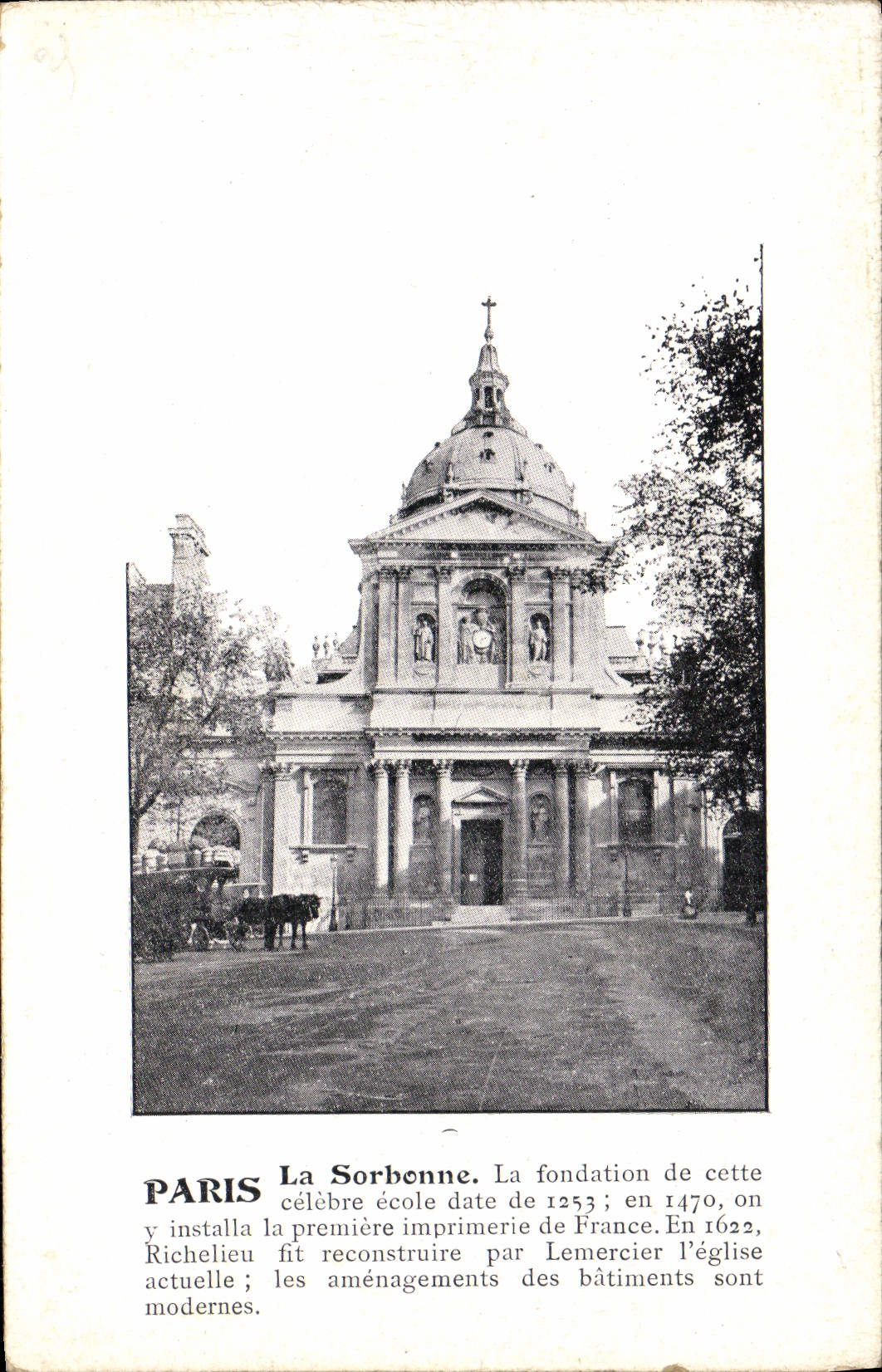 CPA Paris La Sorbonne
