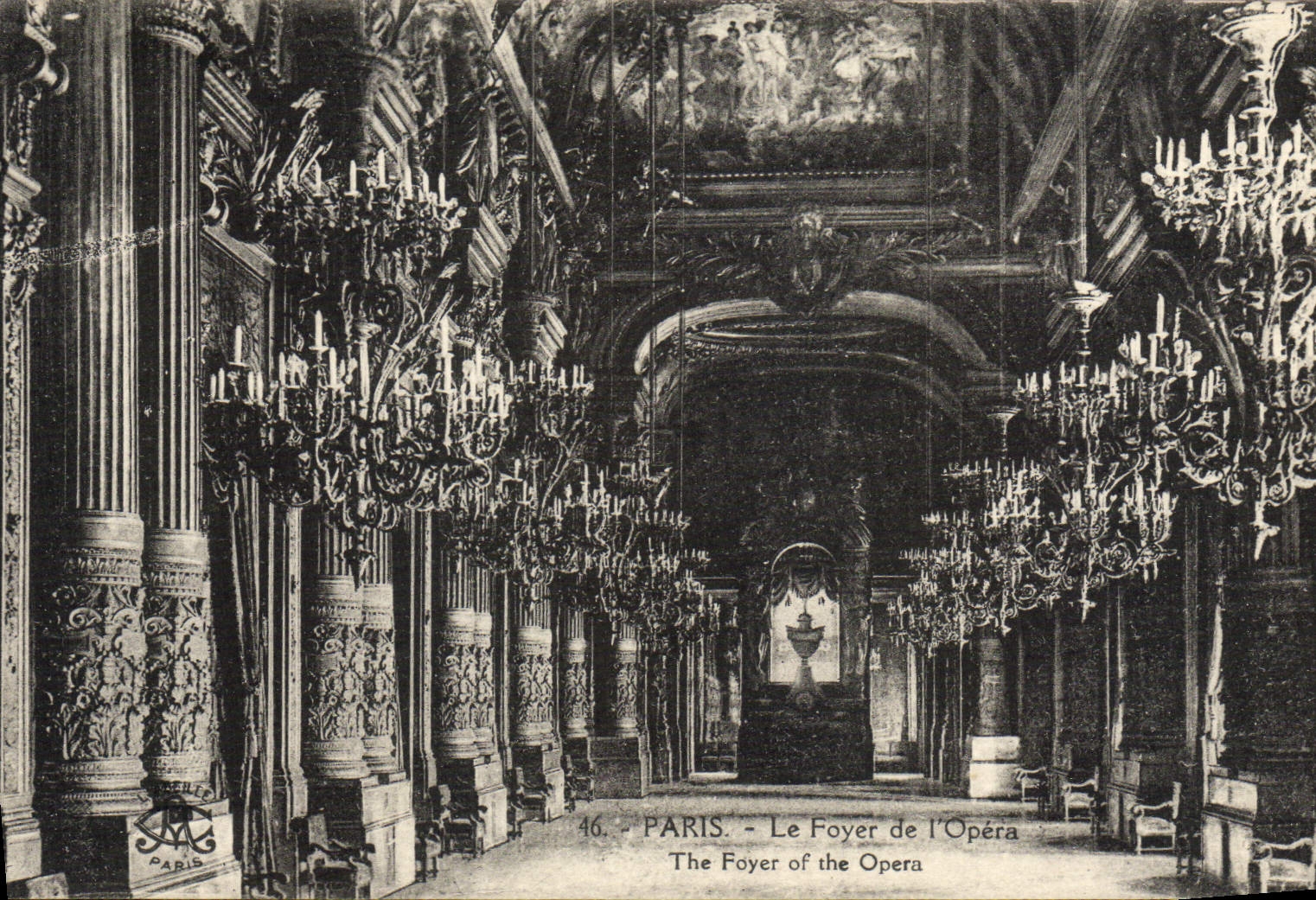 CPA Paris Le Foyer de L'Opera