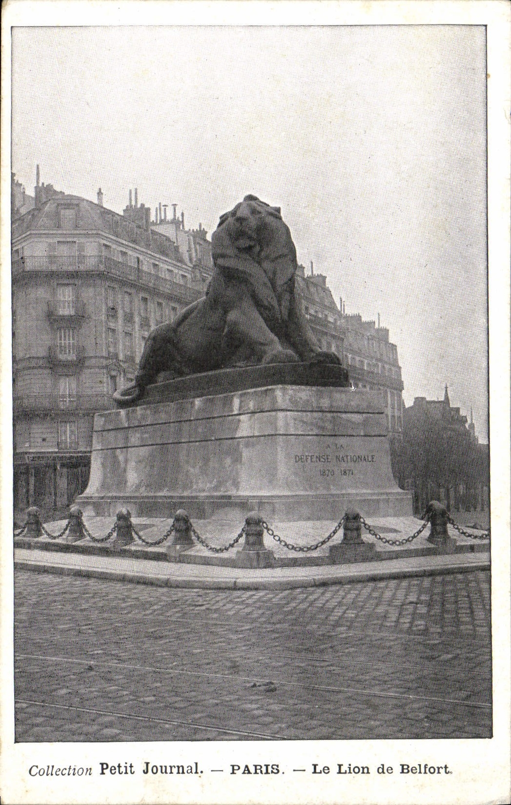 CPA Paris Le Lion de Belfort