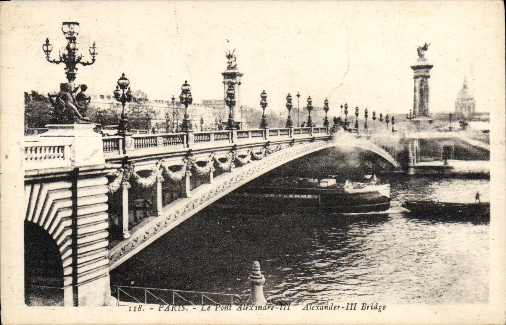 CPA Paris Le Pont Alexandre III