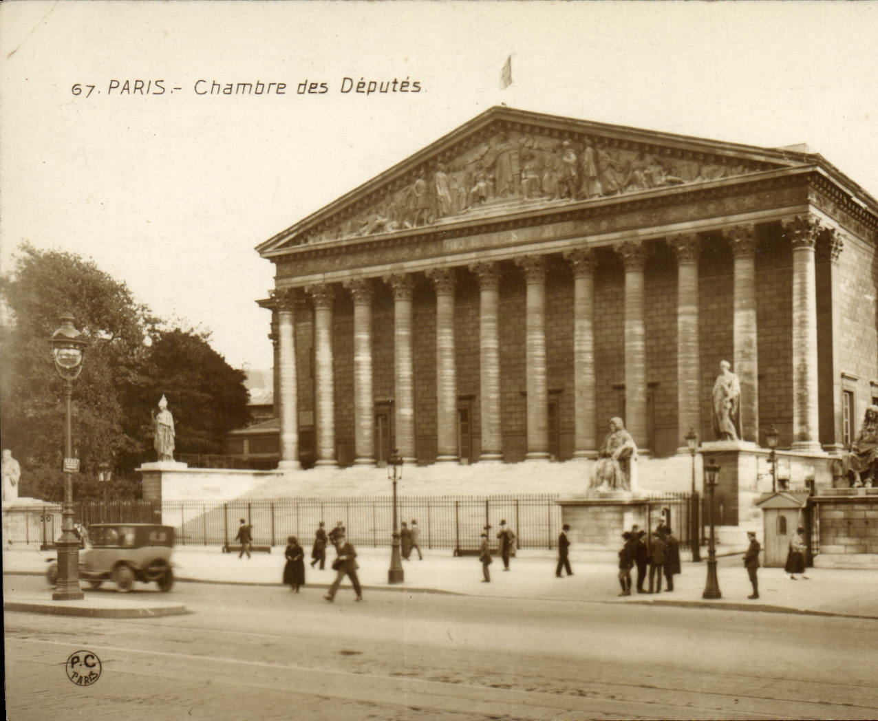 CPA Paris Chambre des Deputes