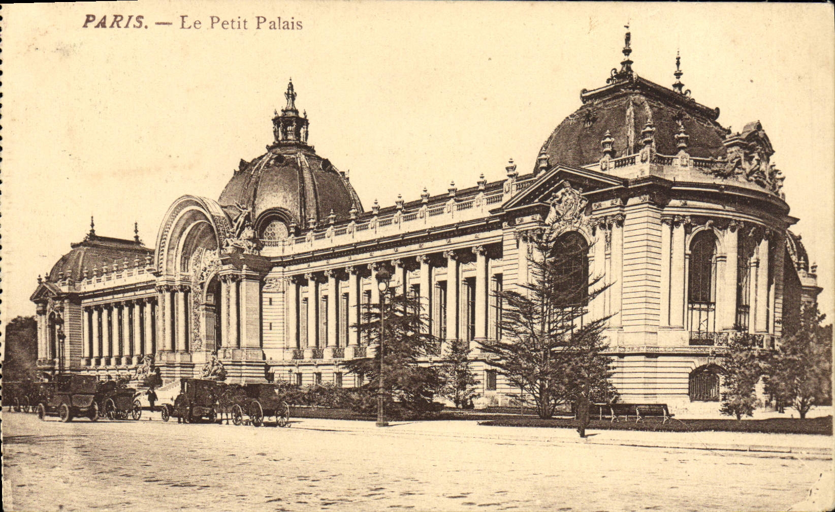 CPA Paris Le Petit Palais