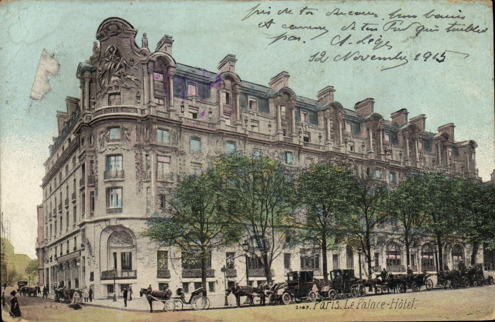 CPA Paris Le Place Hotel