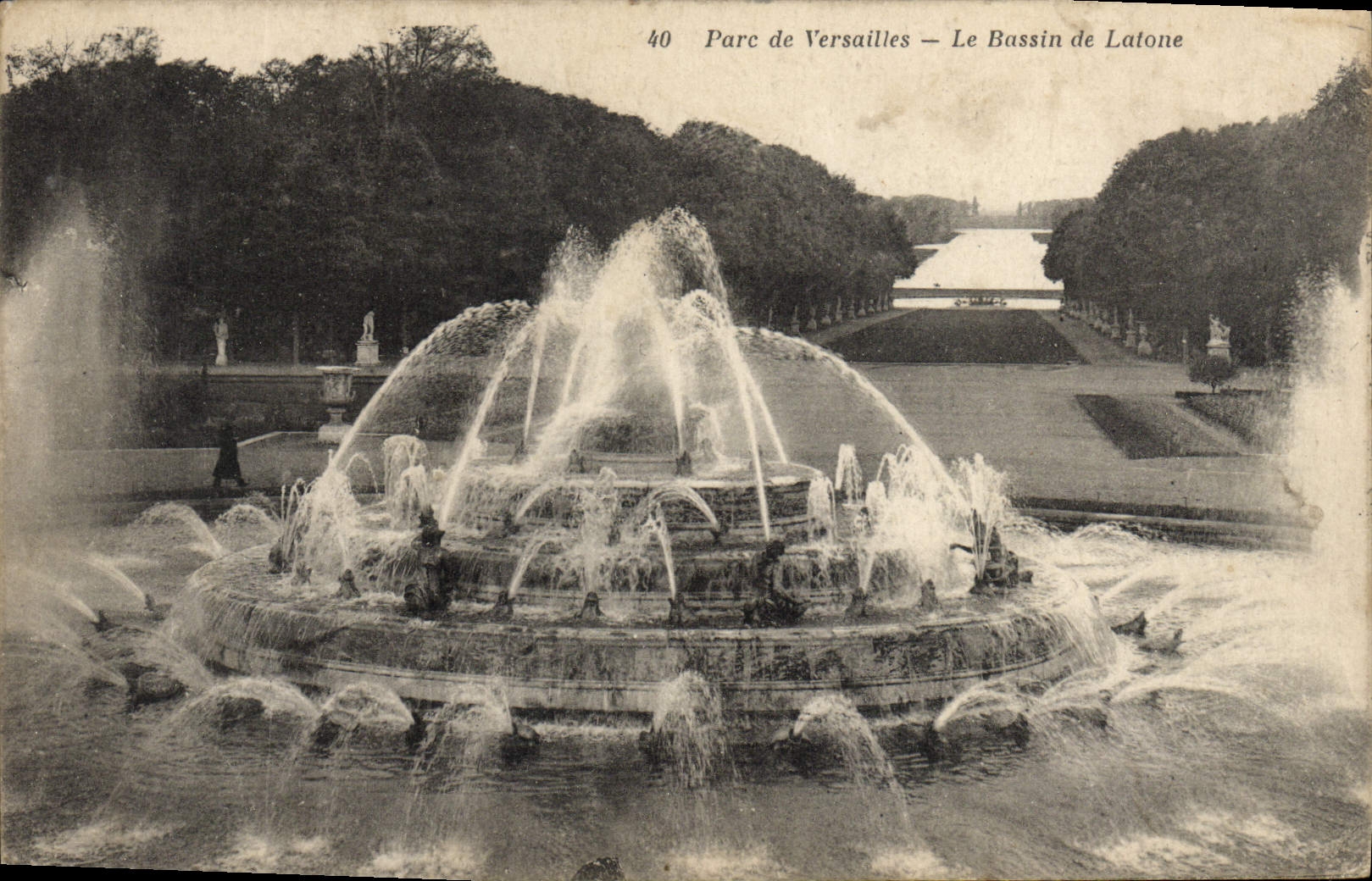 CPA Parc de Versailles Le Bassin de Latone