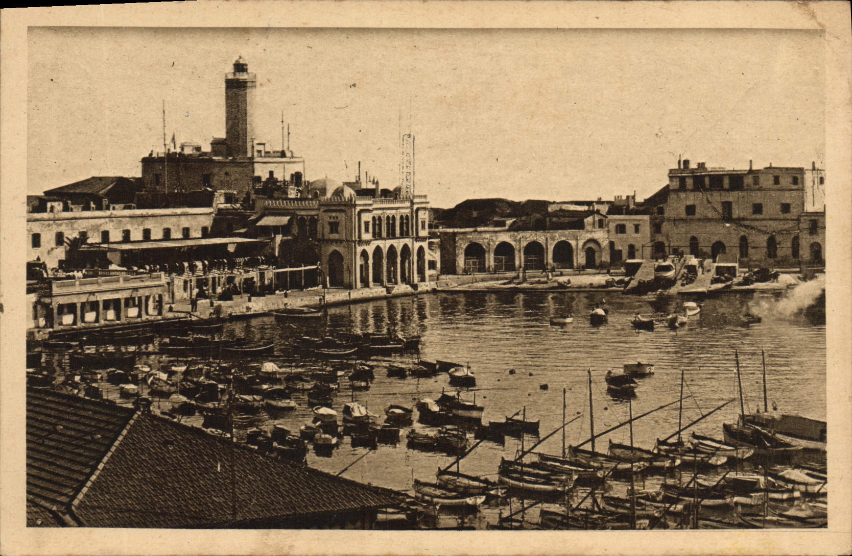 CPA Alger L'amiraute Bateaux