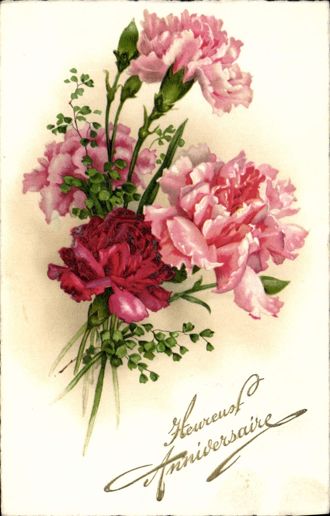 CPA Fantaisie Fleurs