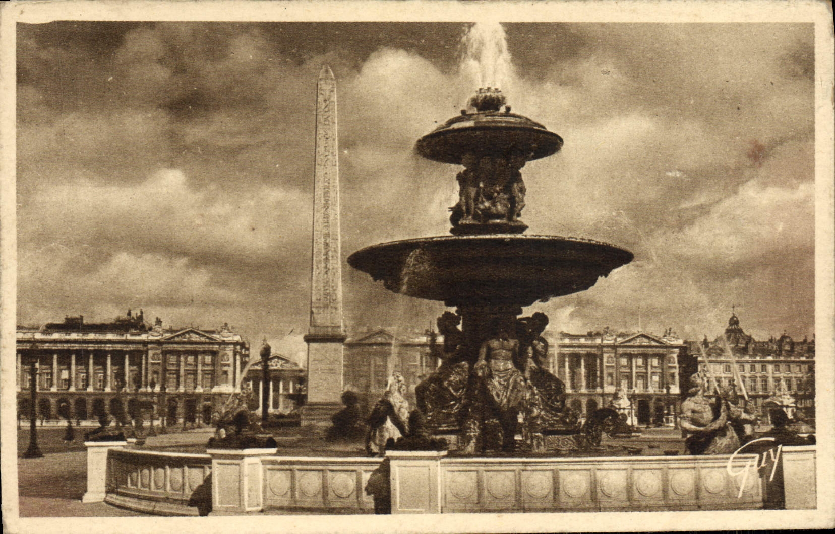 CPA Paris Et Ses Merveilles Place De La Concorde
