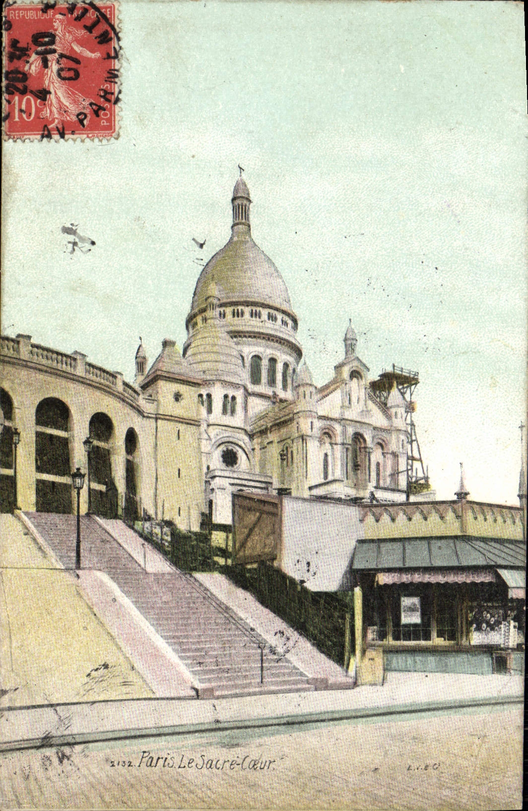 CPA Paris Le Sacre Coeur