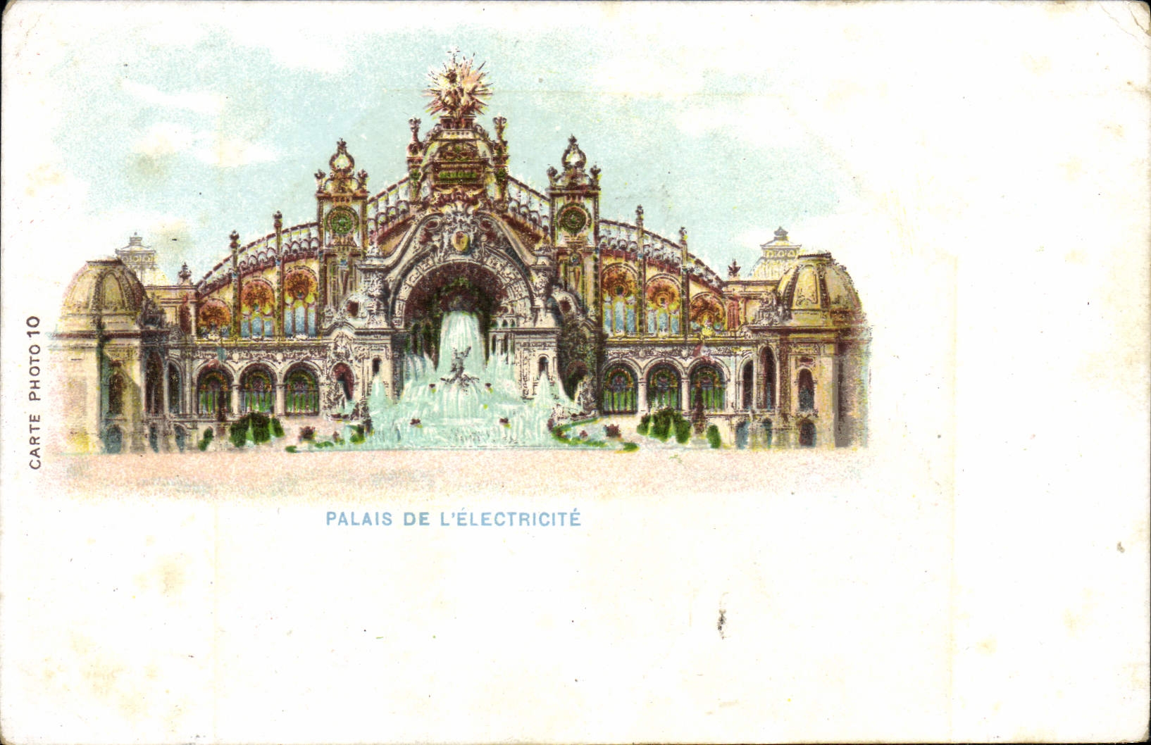 CPA Paris Palais De L'Electricite
