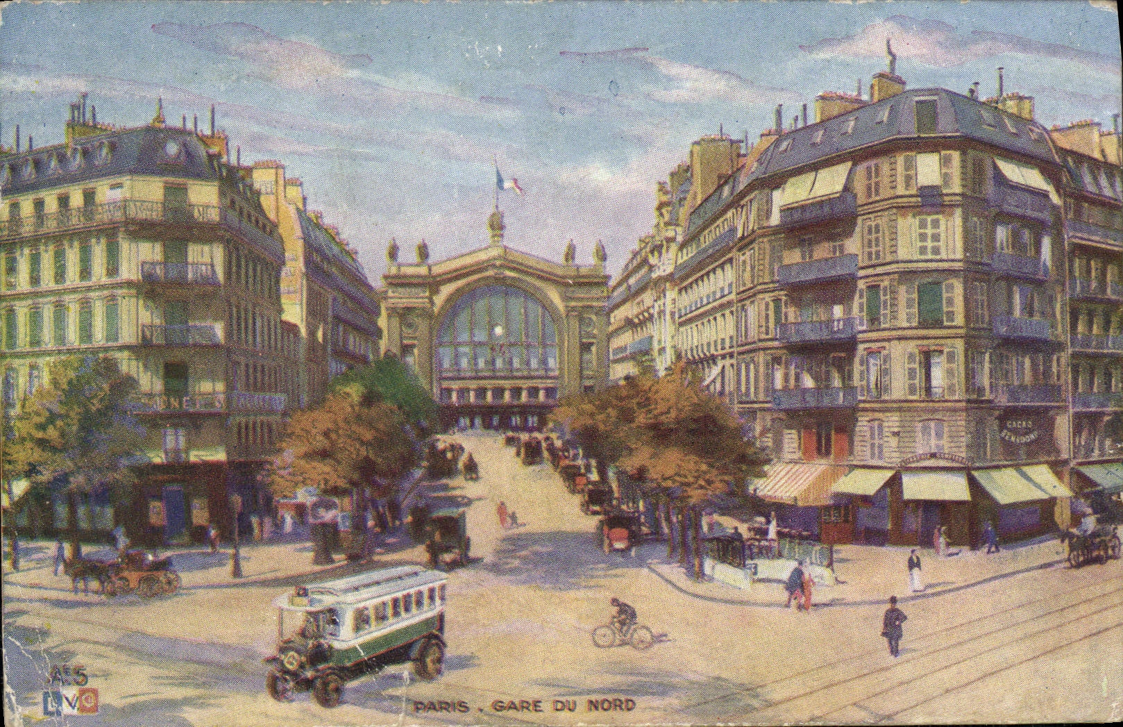 CPA Paris Gare du Nord 