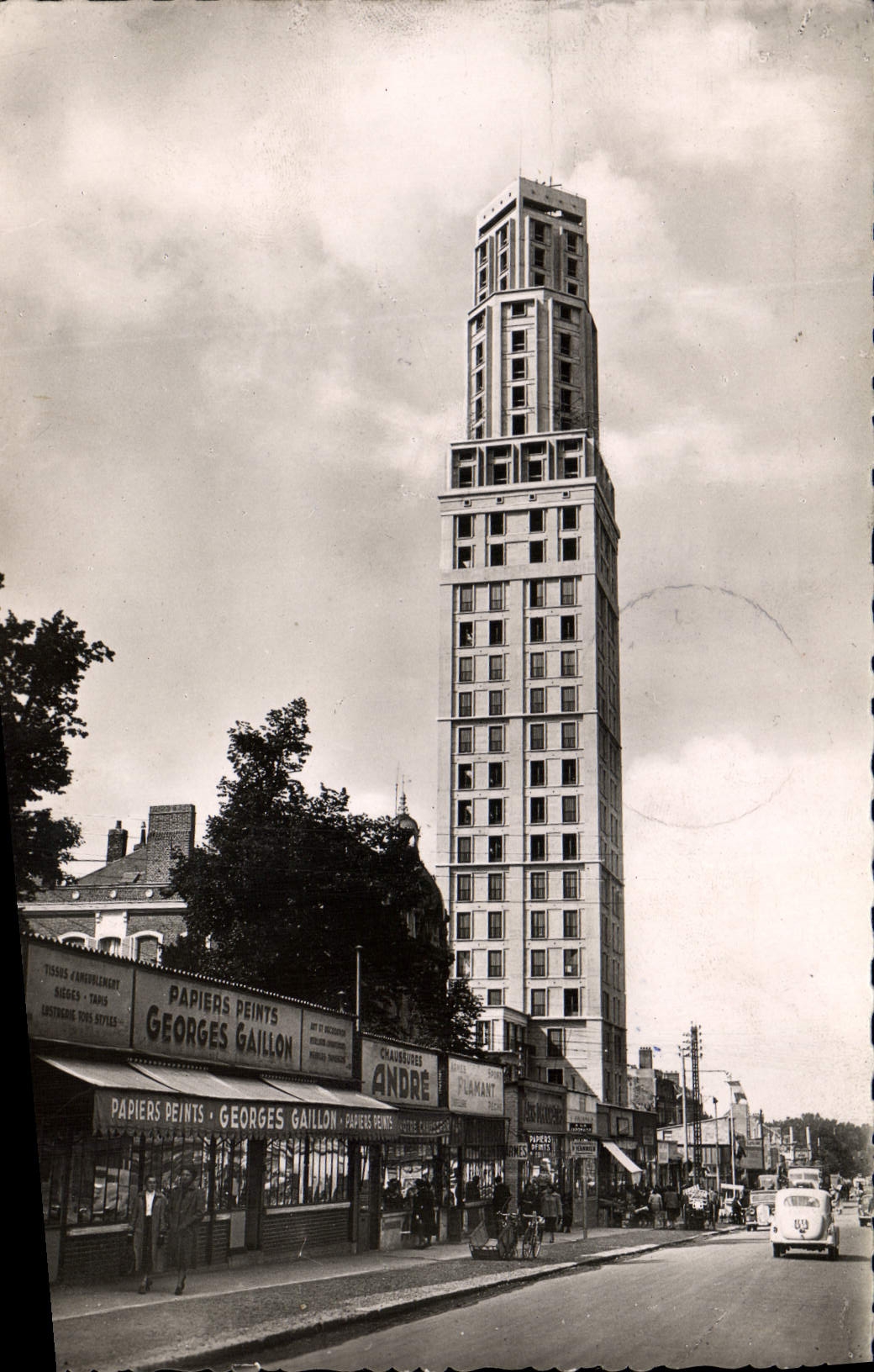 MODERN CARD Amiens the Tower Perret Wallpapers Georges Gaillon Shoes Andre